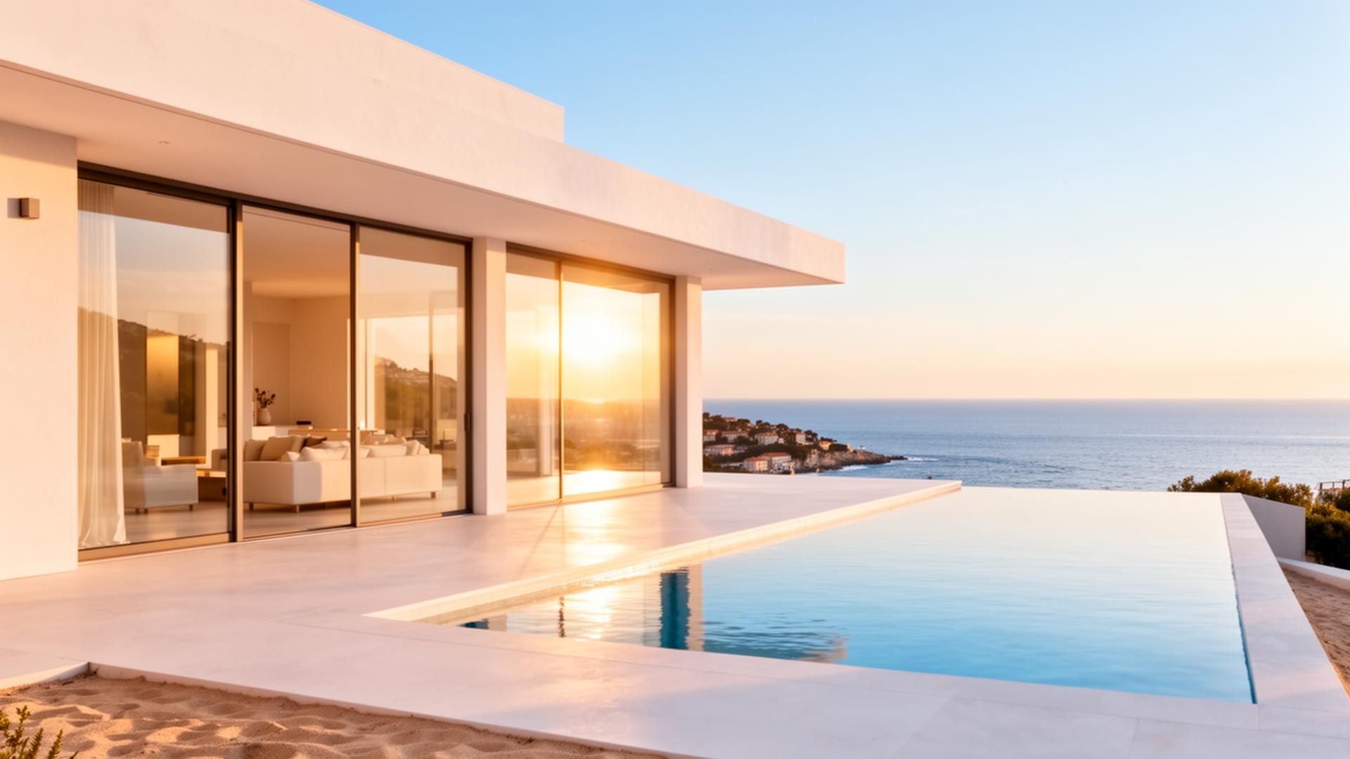 Villa contemporaine sur la Côte d'Azur